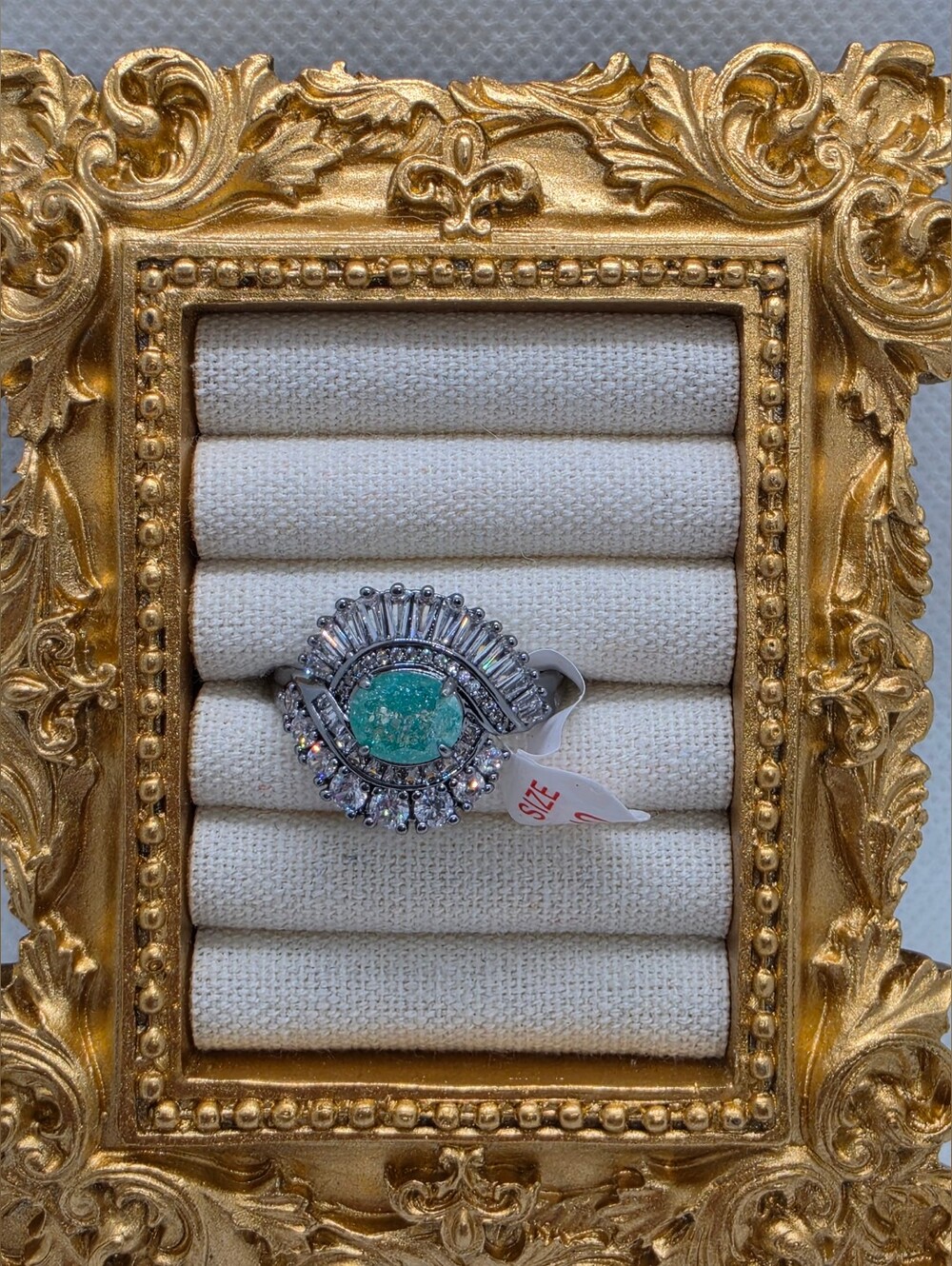BP Original Teal Ice Crystal Ring